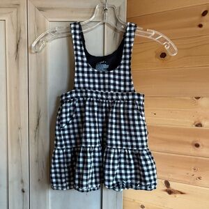 3T Girl Plaid Cotton Dress with Pockets, Very Good Pre-Owned Condition